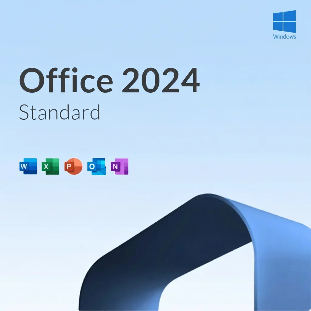 Microsoft Office 2024 Standard LTSC (1 PC / Lifetime) - Genuine Digital License Key Box Art Cover