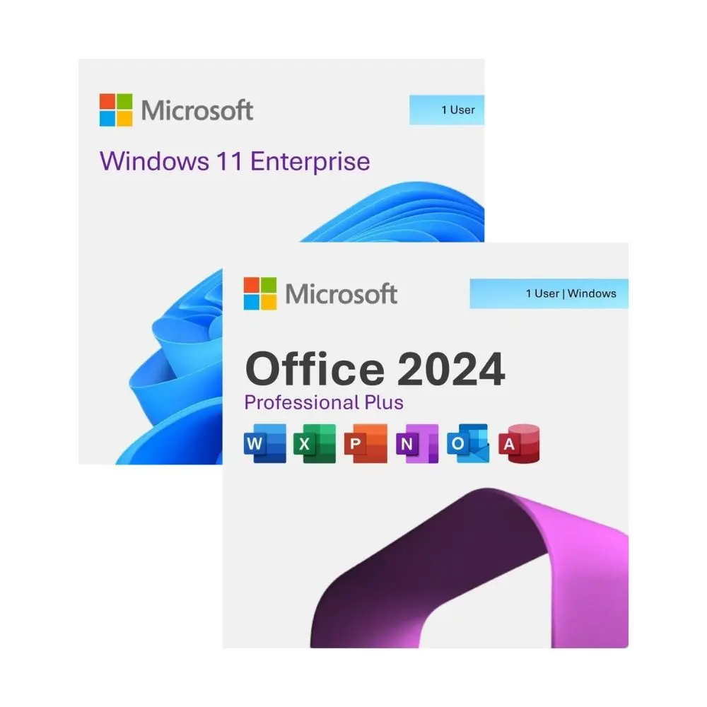 Server & Enterprise Workstation Bundle: Windows Server 2022 Standard + Windows 11 Pro Official Box Art & Activation License Key